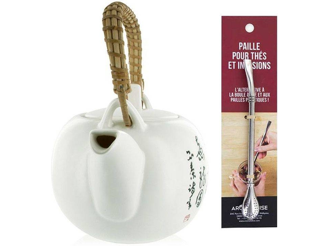 Tetera AROMANDISE Jiangxi (15 cm - Acero - 1 L)