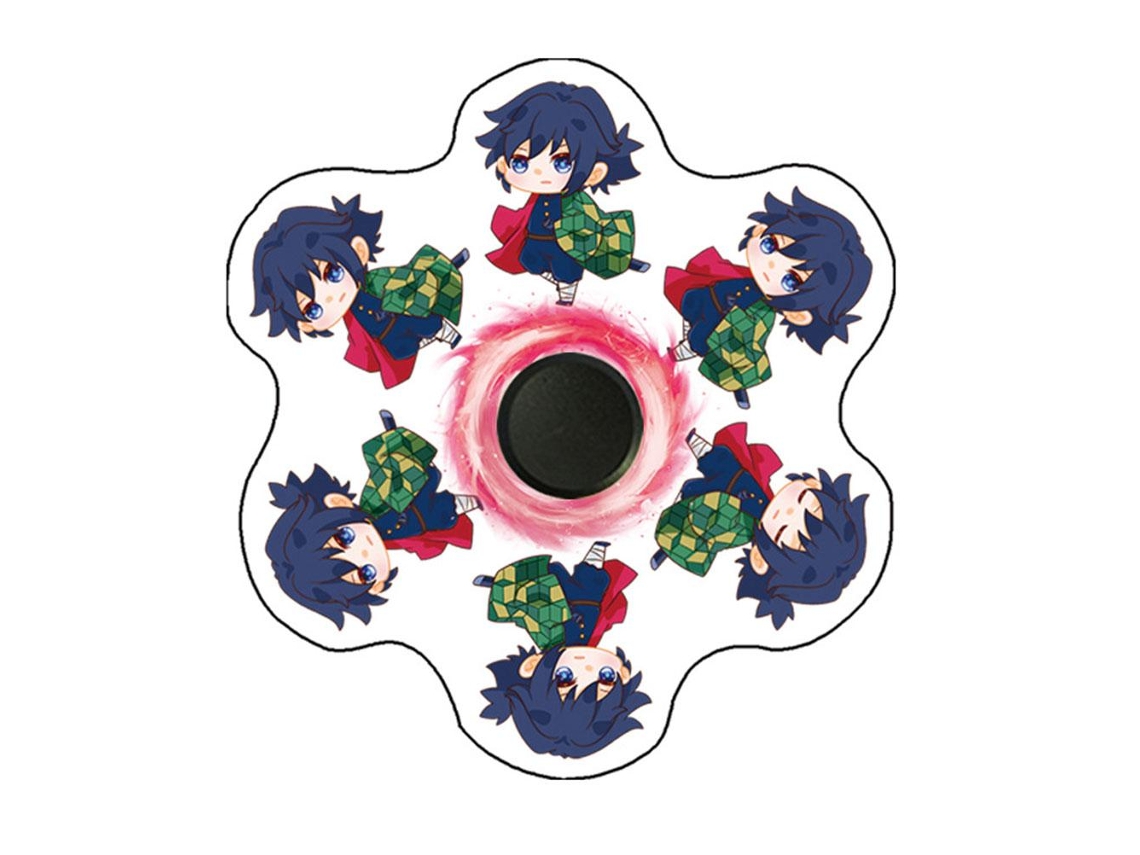 Brinquedo Topo Giratório Dinâmico Anime Para Dedos Alivio Estresse Estudantes Adultos
