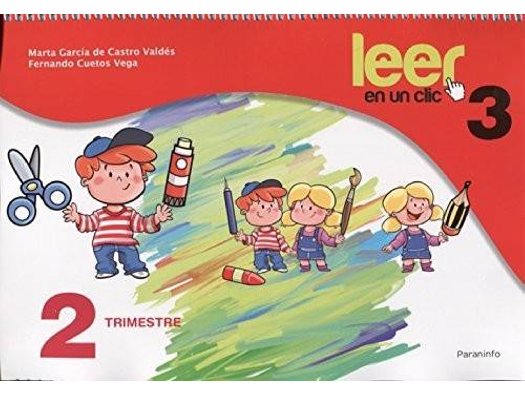 Libro Leer En Un Clic 3-2ºtrimestre 5 Años (Español)