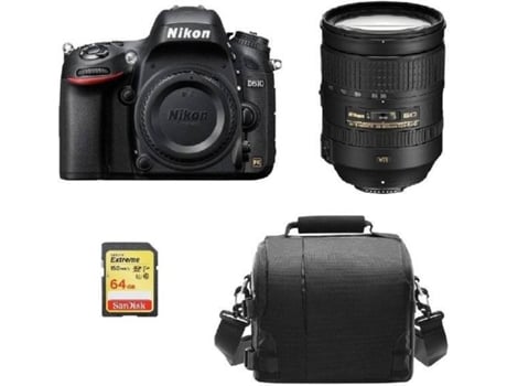 Kit Cámara Réflex NIKON D610 AF-S 28-300MM F3.5-5.6G ED VR + Tarjeta SD de 64GB + Funda para cámara