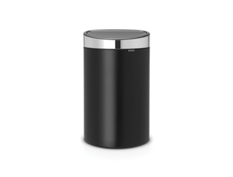 Papelera BRABANTIA 40L Negro Mate
