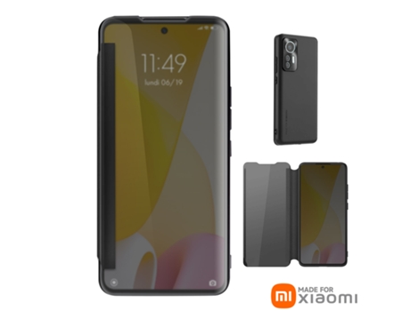 Funda para Xiaomi Xiaomi 12 Lite MADE FOR XIAOMI Piel Negro