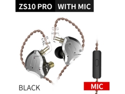 Auriculares metálicos de alta fidelidad SZSMART KZ Zs10 Pro 4Ba + 1Dd