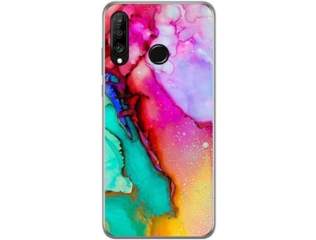 Carcasa Huawei P30 Lite TUMUNDOSMARTPHONE Mármol 15 Multicolor
