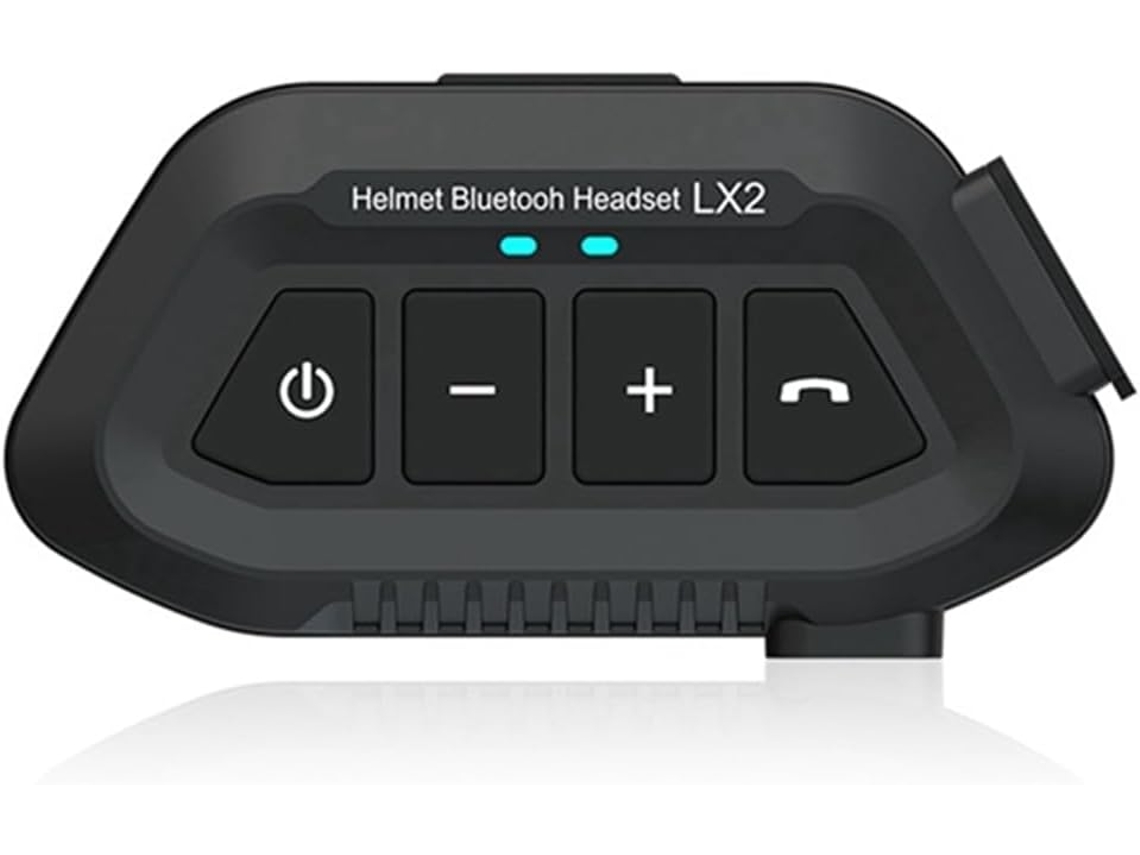Auriculares Para Motocicleta Lx2 Bluetooth 5.0 Manos Libres, Resistentes Al Agua, Estéreo A