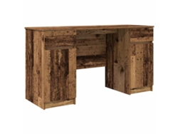 Escritorio antiguo de madera | Escritorio secreter 140 x 49 x 76 cm Madera tratada