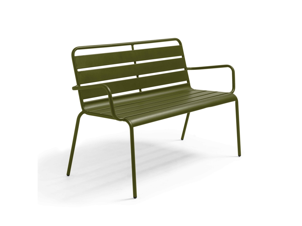 Banco De Jardin En Metal Oviala