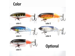 2026rebe-lure De Pesca De Agua Superficial Con Cola Rotatoria Y Propulsor Biónico Para Bass Trout Pike 3.7in/0.5oz