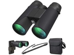 Binóculos De Alta Potência Binóculos 12x42 Para Adultos Com Prisma Bak4 Lente Fmc À Prova De Neblina E À Prova Dágua Ótimo Para Facpoet