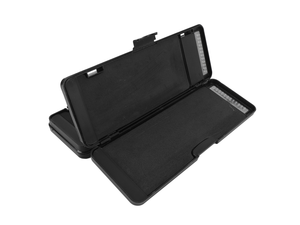 Caja portátil de dos capas para hilo de pescar