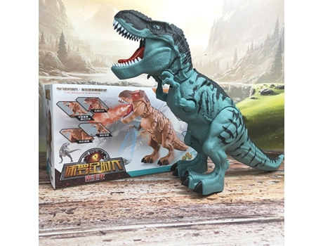 Robot de Dinosaurio Que Camina Eléctrico, Juguete de Huevos Con Sonido Ligero Cielo Azul