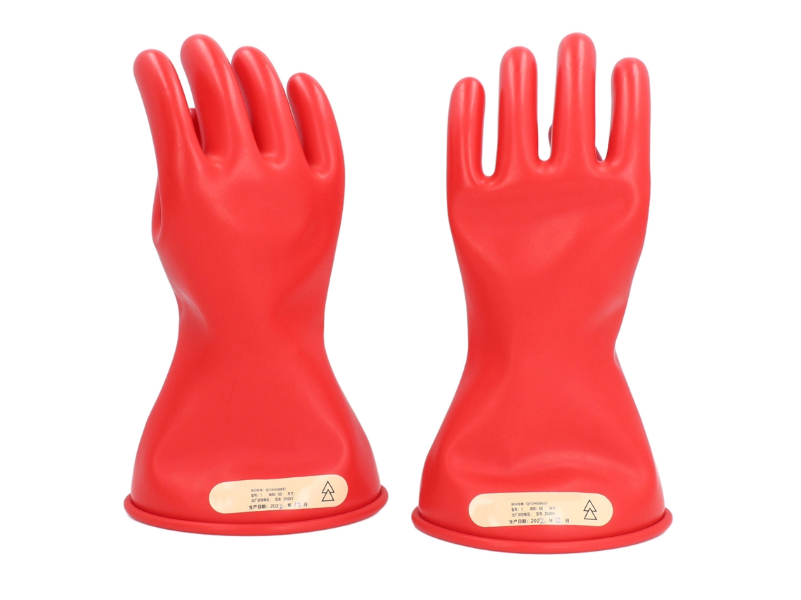 Guantes Aislantes Para Electricistas 2.5kv De Alta Tensión, Talla 9, Seguros Y Versátiles Para Equipo Eléctrico Industrial