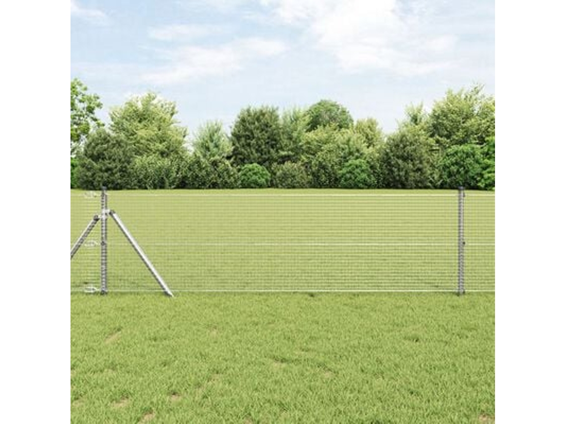 Cerca soldada de acero galvanizado de 8 x 10 m Wsd829022 Lovely Home