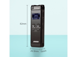 Grabadora Digital 32g Reproductor Mp3 Grabación Hd Mic Altavoz Para Reuniones Clases