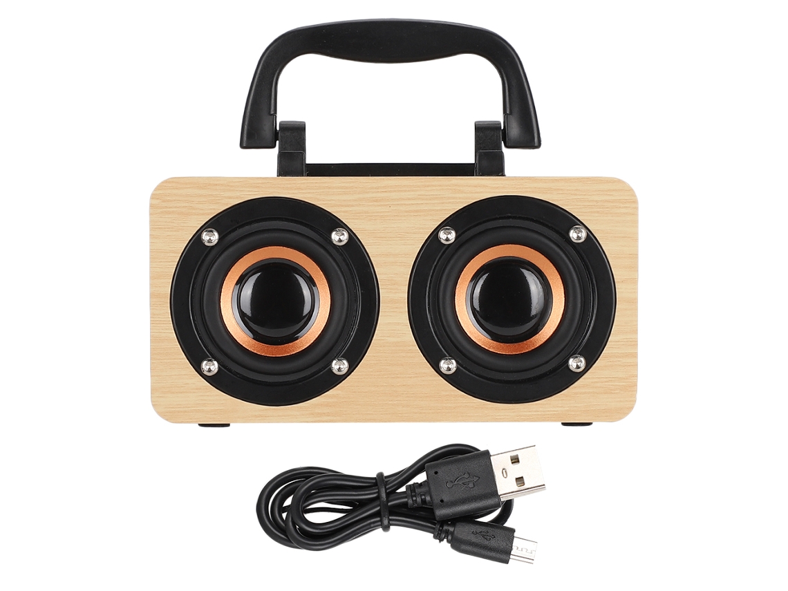Altavoz portátil (Bluetooth inalámbrico USB FM)