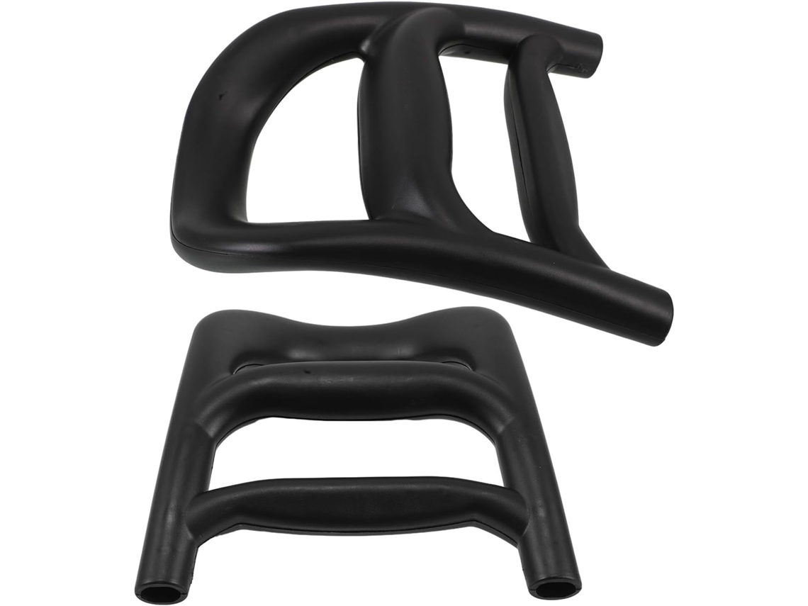 Juego De 2 Asas Universales Para Carritos De Compra De Plástico Resistente, Con Asa De Tracción.