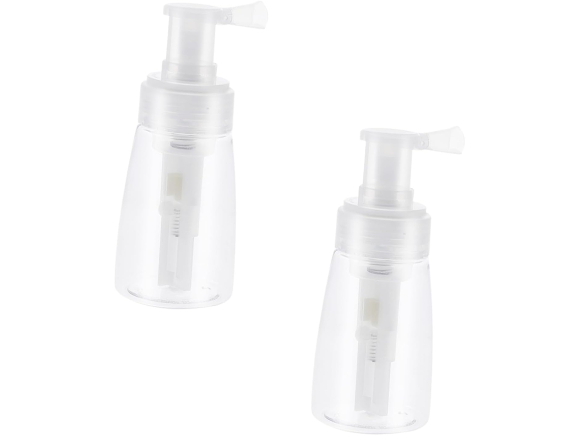 Juego De 2 Envases Para Aerosol De Polvo Para Peluquería