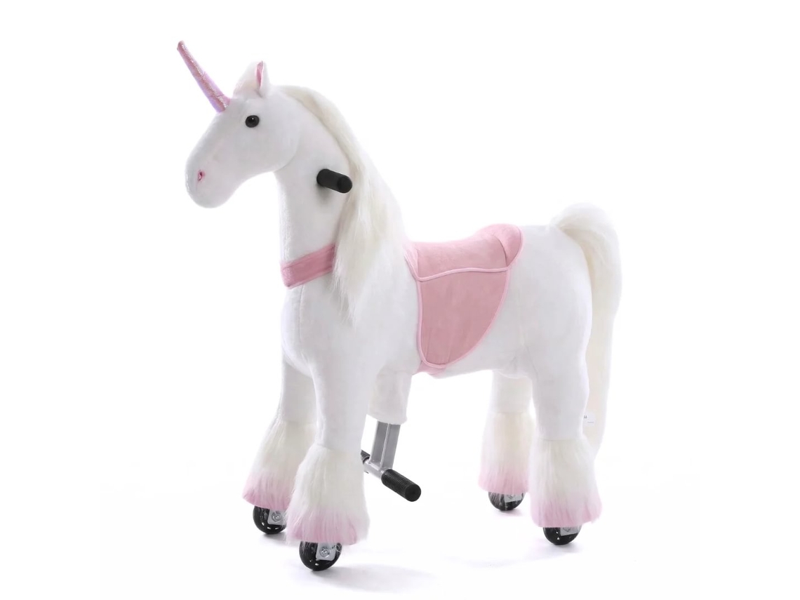 Caballo Mecánico Para Niños Vrooomy S - 4 A 9 Años - Caballo De Juguete - Rosa