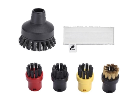 Cepillo redondo multiusos, limpieza a vapor Universal, paño de mopa a vapor para aspiradora Karcher Sc1 Sc2 Sc3 Sc5