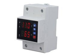 Protector Inteligente De Voltaje Y Corriente Ajustable De 80 A (80-300 V) Con Recarga Automática.