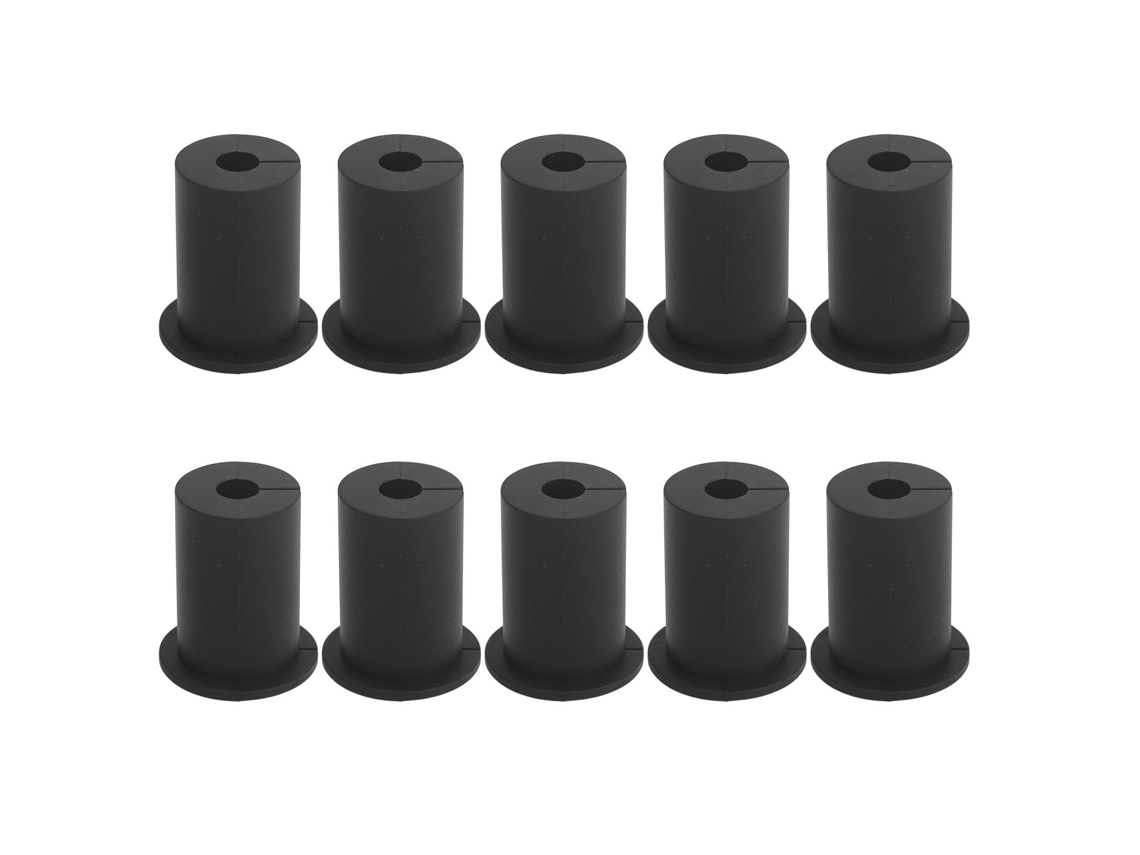 Kit De Paso De Cable Starlink Con Buje De Silicona Para Montaje En Pared, Negro, 1 Pulgada