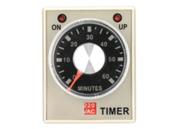 Relé temporizador de retardo de 60 minutos, 220 VCA, modelo AH3 3 S/MARCA