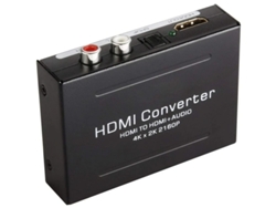 Extractor de audio HDMI 4K X 2K Yizhood, color negro