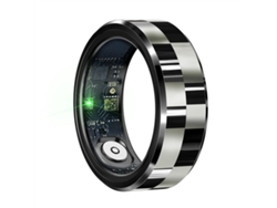 Anillo inteligente R9 para cargar, medir el oxígeno en sangre, monitorizar el sueño y la frecuencia cardíaca, modo deportivo, color negro para hombre.