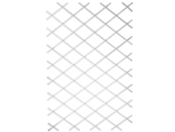Arco De Jardin NATURE Blanco Plástico (50 x 0.3 x 150 cm)