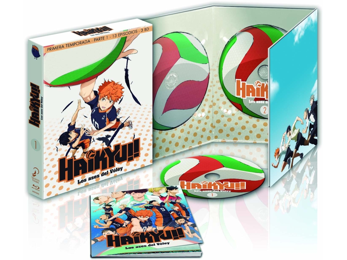 DVD Haikyuu!! (Temporada 1 - Parte 1) Ep. 1 a 13./ Hailyu ! Los Ases Del Voley