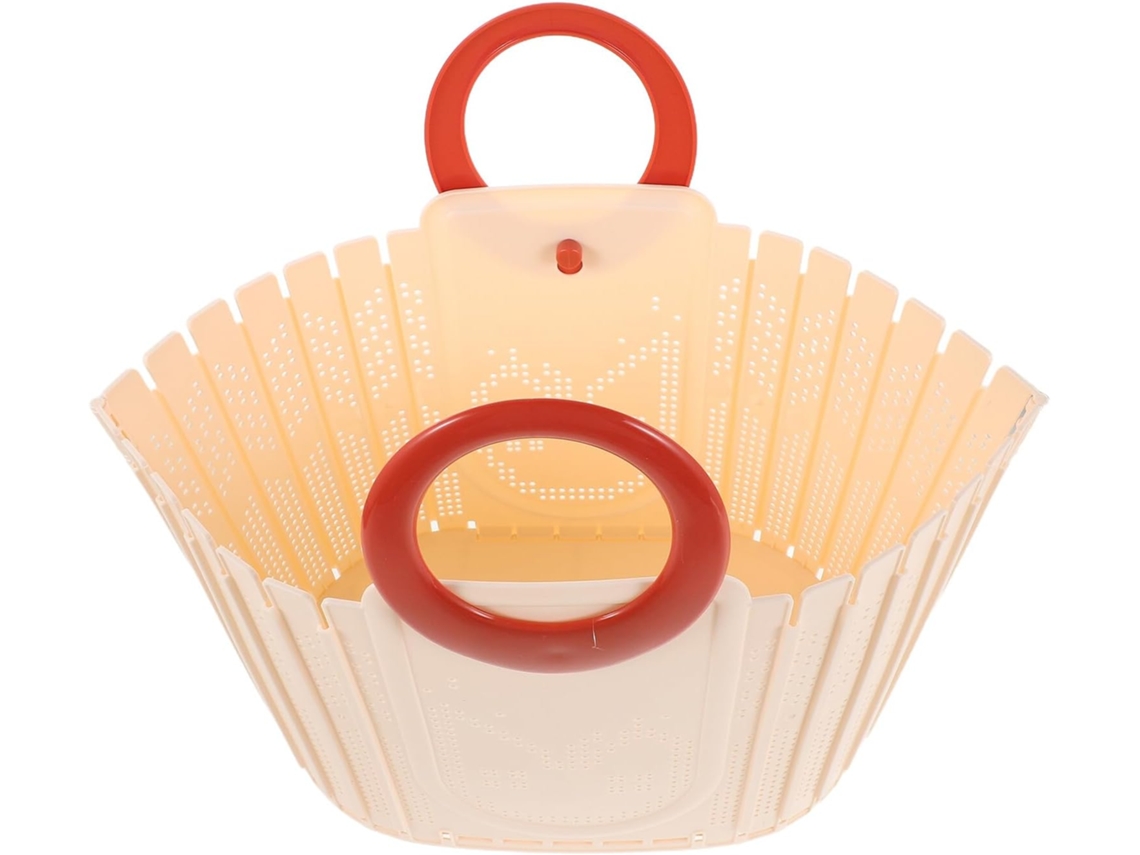 Cesto De Ropa Plegable Con Asa, Contenedor De Plástico Ventilado Para El Baño, Compacto Y Multifuncional.