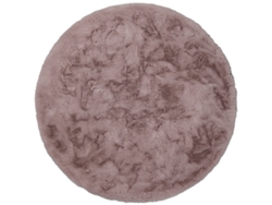 Consilio Concept Alfombra De Piel Sintética Cloud Super Soft 120x120 Cm Rosa