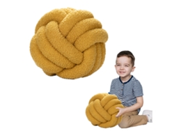 Cojín De Punto Hecho A Mano, Rollo De Cachemira, Decoración De Sofá