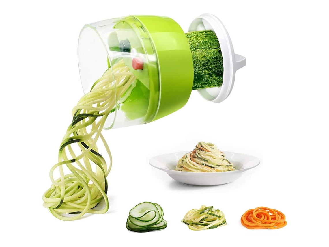 Trituradora De Verduras Multifunción De Mano En Espiral Cortadora De Rallador Ajustable