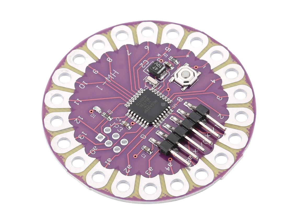 2026as-placa De Microcontrolador Principal Para Textiles Electrónicos Y Proyectos Portátiles