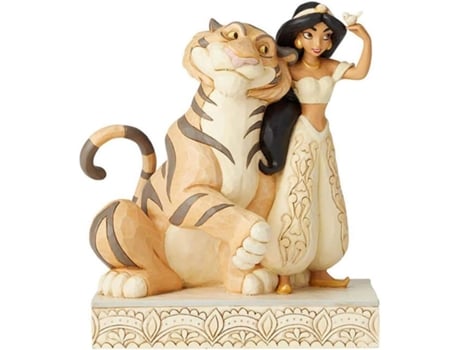Figura Disney Jasmine e O Tigre Raja De Aladin, 25 cm