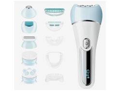 Depiladora 6 en 1 Yemaesre V 733 IPX7 resistente al agua para mujer color blanco