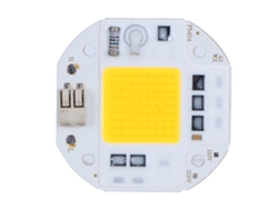 2026-foco De Chip Integrado Cob Ac220v 50w Luz Blanca Cálida Alto Brillo Bombilla De Punto
