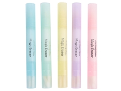 Lápiz Corrector De Esmalte De Uñas Con 3 Puntas De Repuesto, 5 Unidades, Set De Manicura