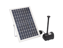Bomba de fuente solar con caudal de 1000 l/h, funcionamiento ecológico, 17 V, OEM UE