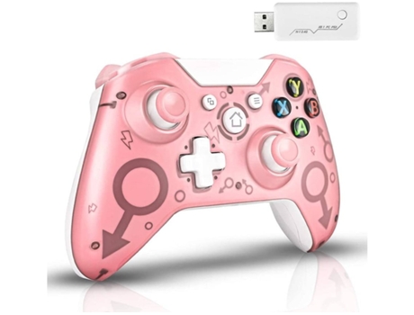 Mando inalámbrico para Xbox One Adaptador de mando inalámbrico de 2,4 Ghz Compatible con Xbox One/One S/One X/P3 Host/Windows 7/8/10 YIZHOOD
