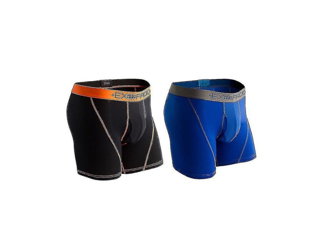 2 Pack Ropa Interior Hombre Exofficio Sport Mesh 6 Usa Talla L Azul Marino Real Talla L De Ee. Uu. Navy Royal 2 Pack