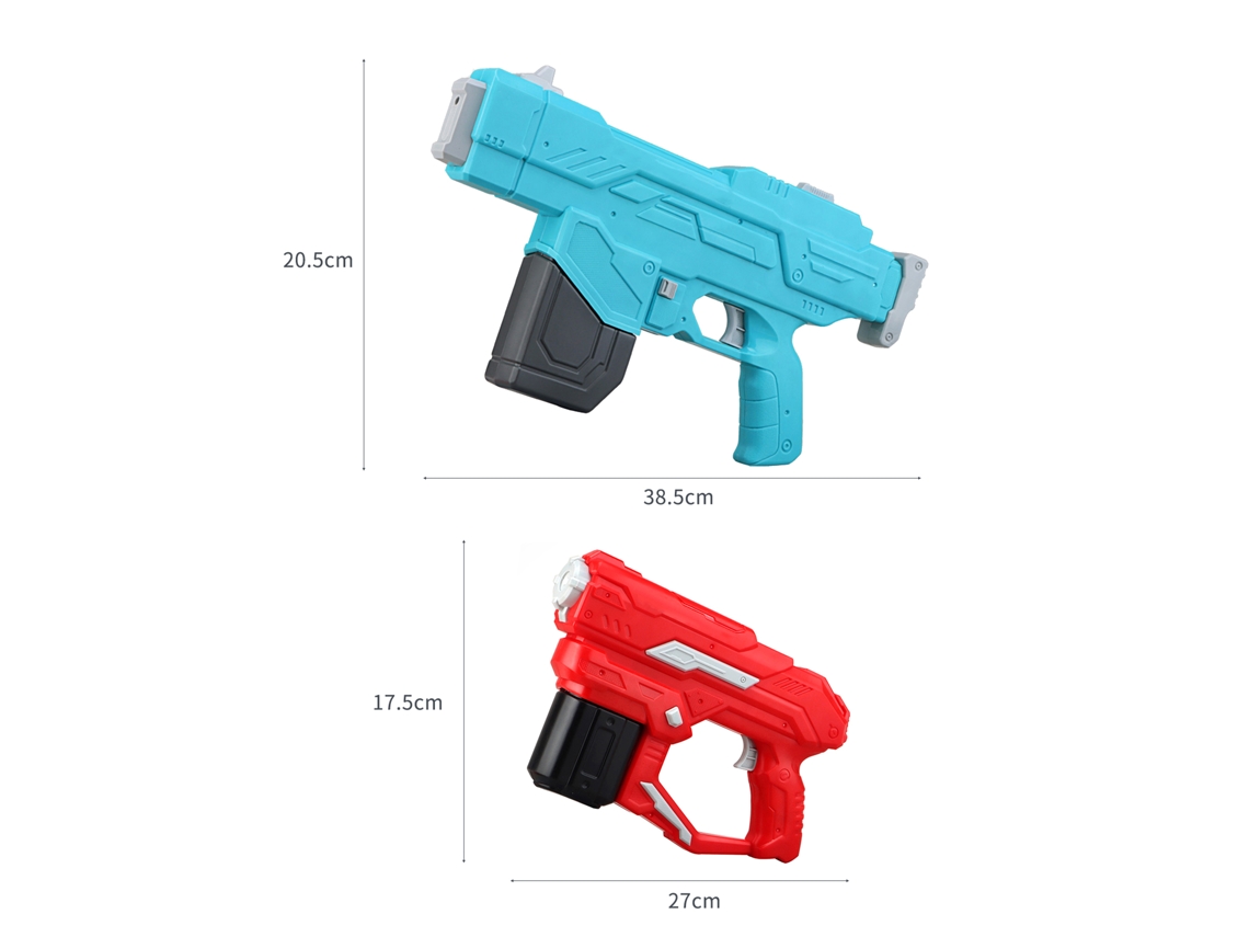 Pistola De Agua Eléctrica Recargable De 320 Ml Con Batería De Litio De 3,7 V Y 1200 Mah, De Largo Alcance, Para Adultos Y Niños.