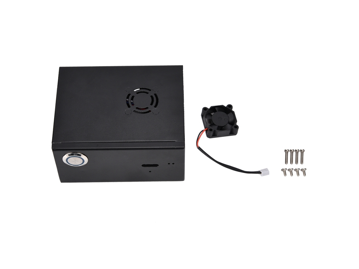 Para La Placa De Almacenamiento Sata Ssd/hdd Raspberry Pi X820 V3.0 Con Caja Metálica