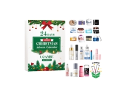 Calendario de Adviento de belleza navideña con cuenta atrás