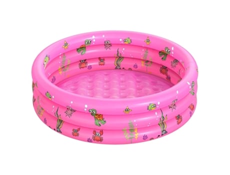 Piscina Infantil Hinchable Para Niños CO-Phénix New-Rse-0530-Yc-43 Rosa