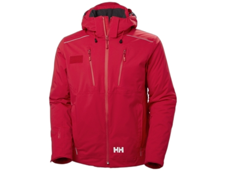 Abrigo Impermeable para Hombre HELLY HANSEN (XS - Poliamida - Rojo)