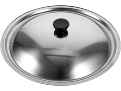 Tapa De Acero Inoxidable De 32 Cm Para Sartenes Y Ollas, Antisalpicaduras.