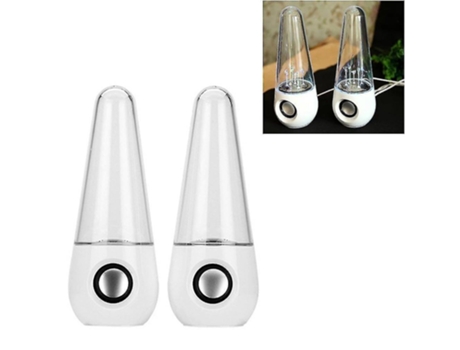 Altavoces Altavoces inalámbricos Bluetooth Altavoz de agua de baile con luz LED multicolor