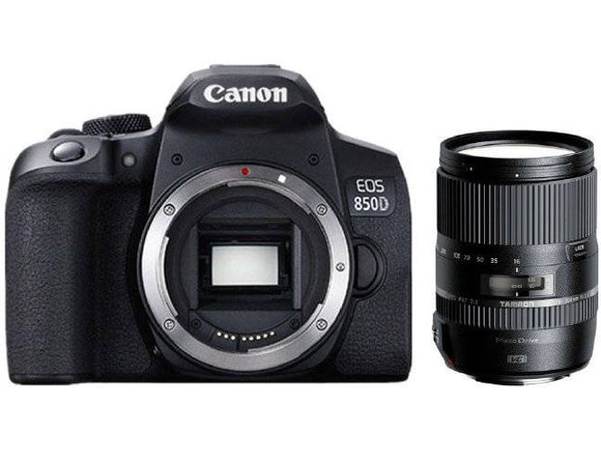 Kit Cámara Réflex CANON EOS 850D + Tamron 16-300mm F3.5-6.3 Di II VC PZD MACRO CANON